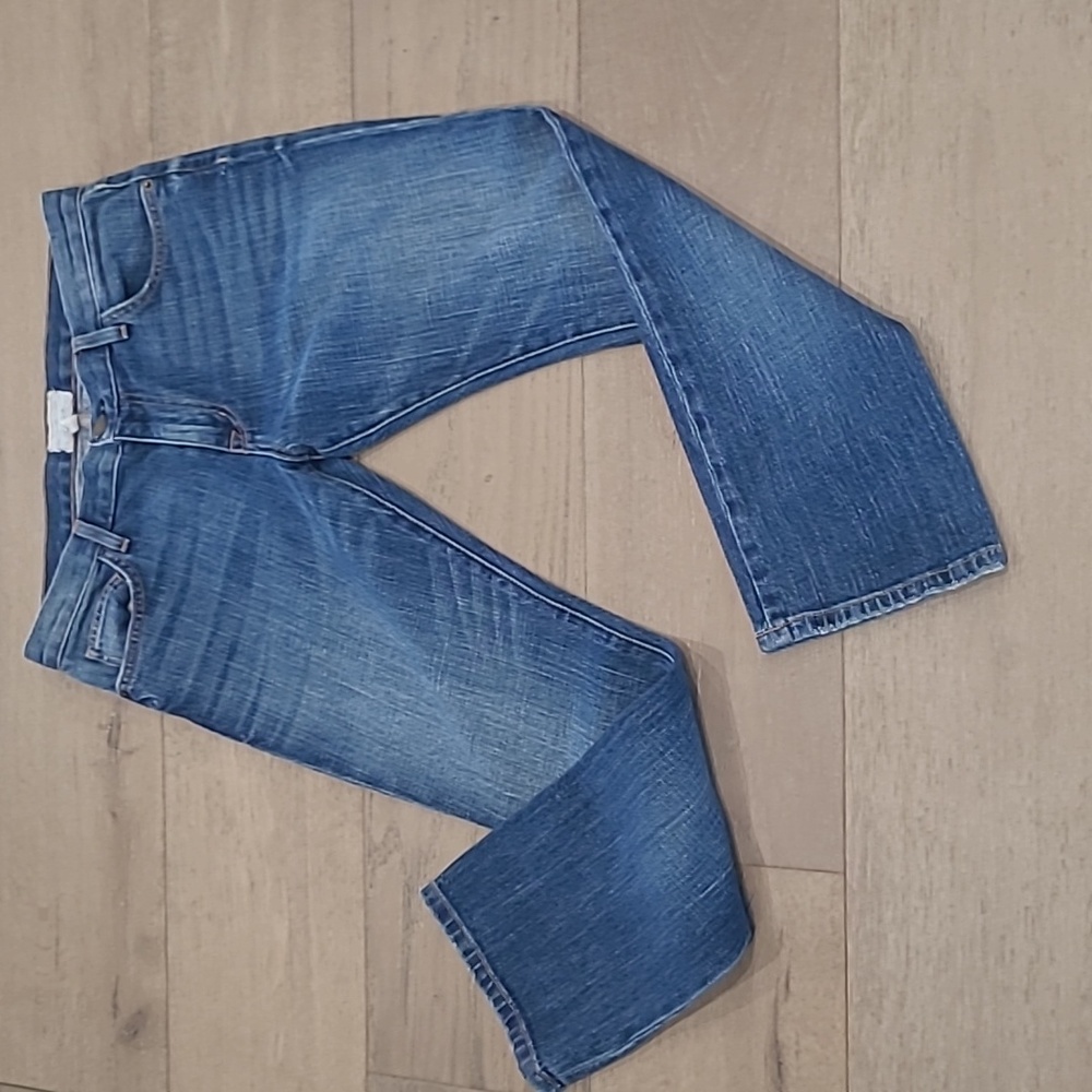 Current/Elliot The Boy Genius Mid Rise Straight Leg Denim Jeans Women's sz 26